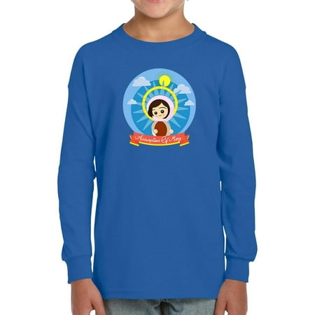 

Happy Assumption Of Mary Cute Long Sleeve Toddler -Image by Shutterstock 4 Toddler