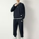 thumbnail image 1 of Yaoyar Men's Tracksuit Solid Color 2 Piece Long Sleeve Pullover Jogging Tracksuit Athletic running Casual Sportswear, 1 of 3