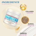 thumbnail image 4 of Xihbxyly Mascarilla Capilar, Crema Reparadora Rica En Nutrientes, Tratamiento de Hidratación Intensiva, Fórmula Reparadora de Daños, Hidratación para Cabello Seco, Resultados de Peluquería, Solución, 4 of 7