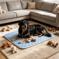 thumbnail image 4 of Pet Cooling Mat for Dogs and Cats with Non-Slip Bottom, Washable Portable Ice Pad for Hot Weather Relief, Multiple Sizes and Colors, 4 of 6