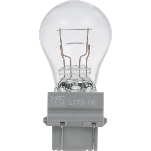 Sylvania Silverstar Turn Signal Light Bulb 3457A.TP 3457; Halogen Mini Bulb; Amber; Pack Of 10
