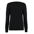 thumbnail image 2 of Kustom Kit Womens Arundel Cotton V Neck Sweatshirt, 2 of 3