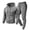 Gray, variant on Sweatsuits For Men 2 Piece Sets Pullover Oversized Drawstring Hoodies And Fall Fashion Sweatpants Tracksuits Set