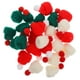 thumbnail image 4 of 24 mini sombreros navideños para muñecas, gorros de Papá Noel tejidos en miniatura, gorros navideños tejidos en miniatura coloridos, decoraciones, 4 of 7