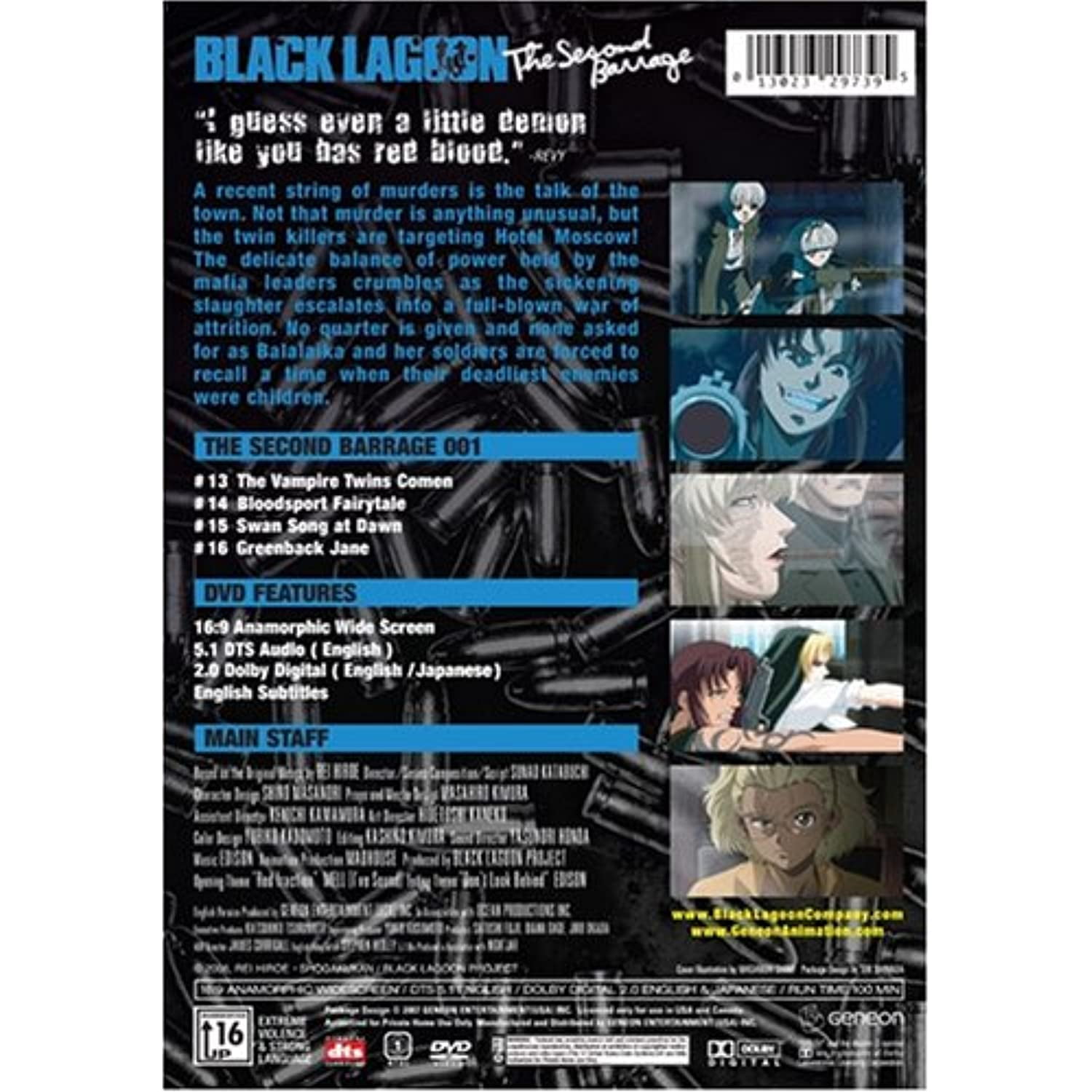 Black Lagoon The Second Barrage Vol 1 Season 2 Limited Collector S Edition Walmart Canada Black Lagoon The Second Barrage Vol 1 Season 2 Limited Collector S Edition Walmart Canada