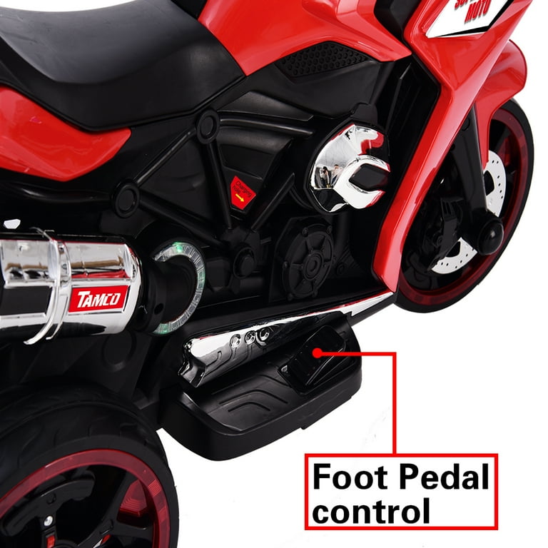 Baby bike charging outlet