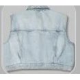 thumbnail image 2 of Wild Fable Ladies Jean Jacket Vest, Size XXL, 2 of 4