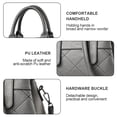 thumbnail image 3 of Simple leisure shoulder crossbody bag and New fashion handbag with large capacity - grey, 3 of 5