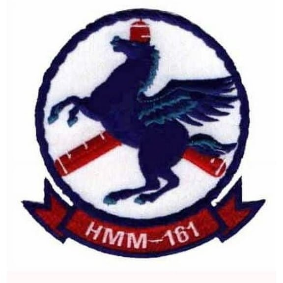 HMM-161 Greyhawks Patch – Sew On, 4.5"