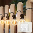 thumbnail image 2 of PYYNA-Hooks for Outdoor String Lights-200Pcs Heavy Duty Hooks with Adhesive StripsNo Holes, No Tools, No Drill Light Clips, Perfect for Christmas and Patio Decor.- Outdoors Sticky Clip, 2 of 3
