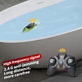 thumbnail image 2 of Mini barco RC de alta velocidad de 2,4 GHz con control remoto eléctrico a prueba de agua con luz LED Hugtrwg Para estrenar, 2 of 7
