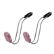 thumbnail image 5 of Sidaley 1 par de perchas para asiento trasero, reposacabezas de acero inoxidable, gancho para cartera, capacidad de carga máxima de 30 kg, estante de Type1 NO1 Sidaley CBP229092, 5 of 5
