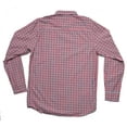 thumbnail image 2 of Whiskey and Oak Mens Plaid Casual Long Sleeve Button Down Shirts 67902-RWN-XXL, 2 of 2