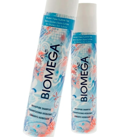 Biomega Moisture Shampoo 10 oz - Pack of 2