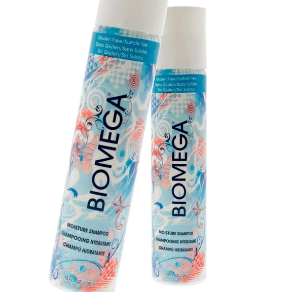 Biomega Moisture Shampoo 10 oz - Pack of 2