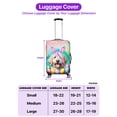 thumbnail image 5 of Happy Easter Goldendoodle with Bunny Ear Headband and Flowers Travel Luggage Cover Doodle Dog Lover Gifts Idea Suitcase Dust Protective Decor - 13001, 5 of 5