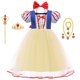 thumbnail image 3 of Vestido de Blancanieves para cosplay para niñas, disfraz de Halloween, carnaval, fiesta de cumpleaños, vestido de princesa, disfraz de fiesta para niñas pequeñas, 3 of 5