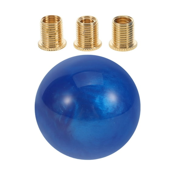 TAILTOSS Dark Blue Acrylic Funny Shift Knob For Precise Shifting 2.16x2.16x1.97in 1Pcs