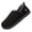 Black, variant on LongBay Men's Slippers Non-Slip Indoor Outdoor for Warm Fleece Lined House Memory Foam Shoes
