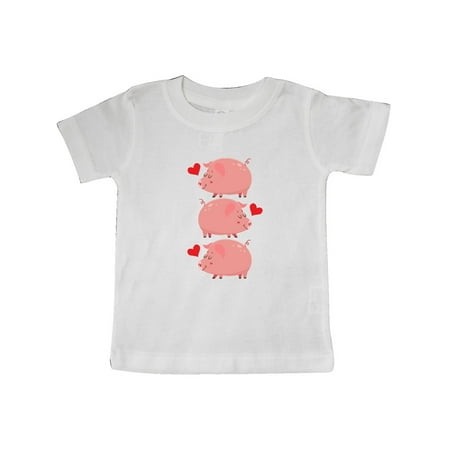 

Inktastic Pig Lover Cute Farm Animals Gift Baby Boy or Baby Girl T-Shirt