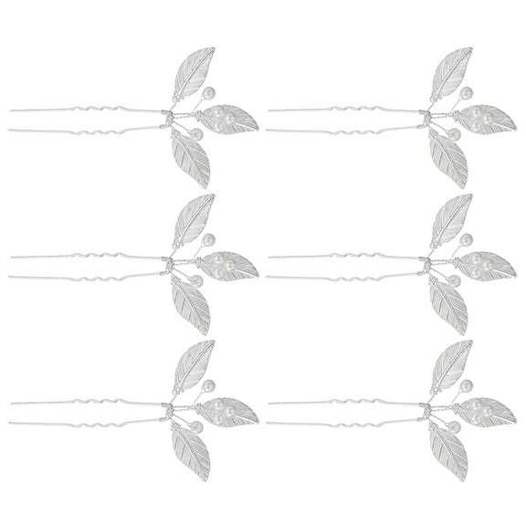 NIAIZEK Bridal Headdress Set for Women Alloy Hair Accessories 6 Pieces Wedding Headpiece