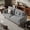 Lambswool grey, variant on Modern Comfort Deep Seat Loveseat Sofa – 65" Soft Fleece Boucle Upholstery – 2-Seater Couch for Living Room, Bedroom, Office – Stylish Mid-Century Design - off--white