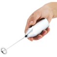 thumbnail image 3 of Jinsinto Electric Foam Maker Portable Milk Frother for Coffee Lattes Egg Drink Mixer (Silver), 3 of 5