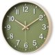 thumbnail image 3 of 1 reloj de pared de 12 pulgadas, silencioso, sin tictac, para sala de estar, dormitorio, cocina, oficina (naranja y rojo), 3 of 4