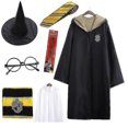 thumbnail image 1 of 7pcs/set Harry Potter Cosplay Magic Wizard Fancy Dress Cape Cloak Hogwarts School Costume, 1 of 2