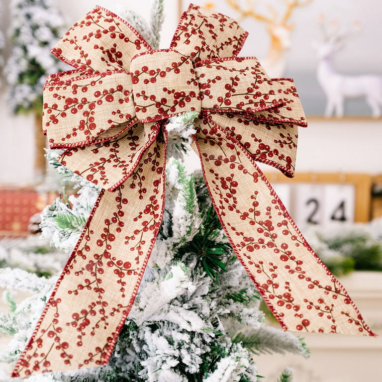 Garland and Bow Gift Wrap