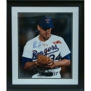 20x24 Autographed Frame - Nolan Ryan Texas Rangers