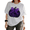 2-White, variant on Cozymy Halloween Pumpkin Web Trendy Bow Print Tops for Women Crew Neck Short Sleeve Spooky Season Outfit