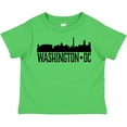 thumbnail image 3 of Inktastic Washington Dc City Skyline Boys or Girls Toddler T-Shirt, 3 of 5