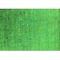 thumbnail image 1 of Ahgly Company Indoor Rectangle Oriental Green Industrial Area Rugs, 5' x 8', 1 of 4