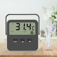 thumbnail image 4 of High Low Temperature Alarm Thermometer Digital Large Screen For Indoor Outdoor, 4 of 9
