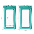 thumbnail image 4 of IPX8 Waterproof Phone Pouch Dry Bag for Beach & Underwater | Up to 30M/100ft | Touch Screen Compatible | Fits Phones Up to 7.2 Inches | Includes Lanyard & Float Strap, 4 of 7