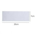 thumbnail image 2 of Papel depilatorio desechable profesional de algodón para depilación facial y corporal, blanco, 100 unidades, 2 of 8