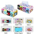 thumbnail image 7 of Early Education Tissue Box 11 Color Sensory Toys 3 Crinkle Cognition Tissues For Babies Kids Toddlers And Babies, Xinsrenus Under $5! Early Education Tissue Box 11, 7 of 7
