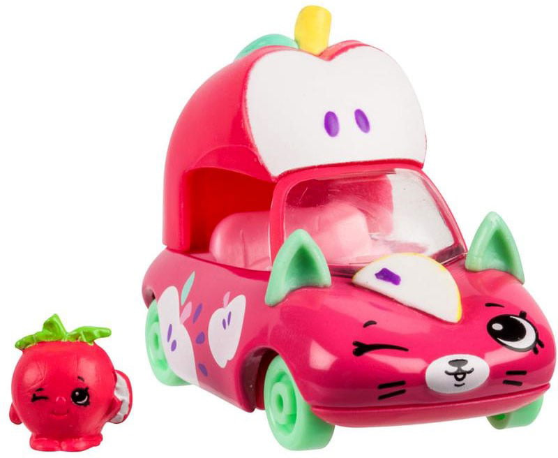 Shopkins Cutie Cars Speedy Sunhat with Mini Shopkin QT3-02  Diecast Pink Sun Hat 