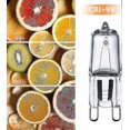 thumbnail image 4 of 10-Pack G9 Halogen Bulbs 28W (29W) 230V, 2800K Warm White, Dimmable Capsule Bulbs for Chandeliers, Sconces, and Table Lamps, 4 of 5