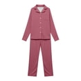 thumbnail image 6 of Men's Pajamas Set Soft Modal Sleepwear Long Sleeve Button Down Lounge Wear with Pockets,Lightweight Comfy Pajamas, 6 of 9