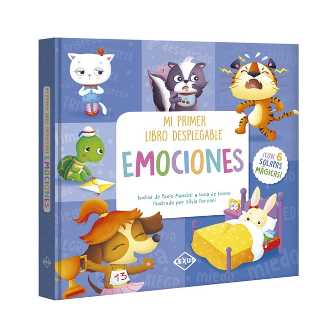 MI PRIMER LIBRO DESPLEGABLE MOON emociones Pasta Dura
