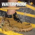 thumbnail image 5 of YOURDIARY Mens Steel Toe Safety Work Shoes, Puncture Resistant & Non-Slip Industrial Construction Boots, 5 of 9