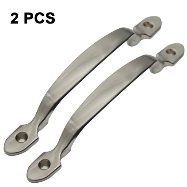Whataatahia 2 piezas 158 mm Tiradores de puerta Tirador de metal para gabinetes de cocina Muebles Armario Tirador de medicina en herrajes para puertas
