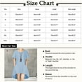 thumbnail image 3 of Uqiangy Women's Cotton Linen Short Sleeve Tunic/Top Tees Linen Tunic Tops For Women Womens Summer Babydoll Tops Short Sleeve Crew Neck Tunic T Shirts Cute Swing Mini Dress Orange 2XL, 3 of 9