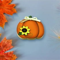 1*Decoration Clearance! Room Decor Fall Decorations for Home Halloween Wooden Pumpkin Decor Fall Rustic Fall Wood Standing Flat Indoor Outdoor Decoration for Autumn Thanksgiving Warehou, Home Decor