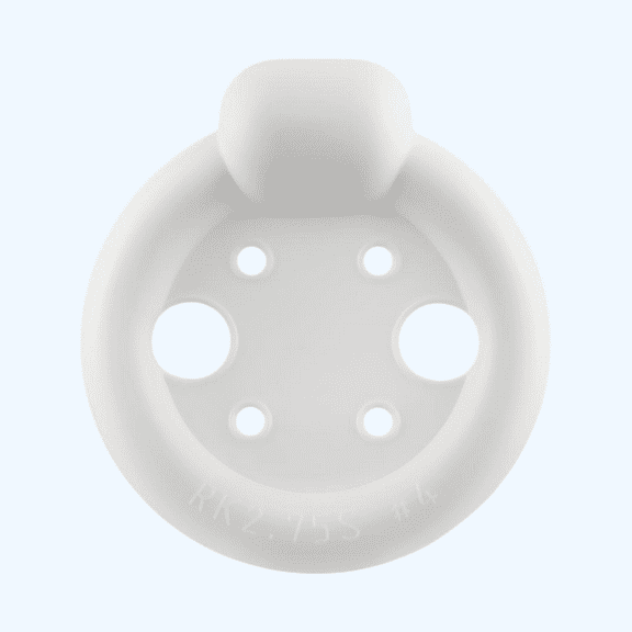 Pessary Ring with Knob and With Support Size 7 Silicone