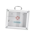 thumbnail image 1 of Organizador del gabinete de primeros auxilios montados en la pared Caja de primeros auxilios de primeros auxilios de aleación de aleación de aluminio. M, 1 of 8