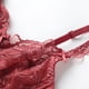 thumbnail image 5 of Gibobby Conjunto de lencería Sujetador + tangas , conjunto de sujetador de ropa interior Sexy de encaje pequeño para espectáculo de pecho grande(Rosa caliente, 70C), 5 of 5