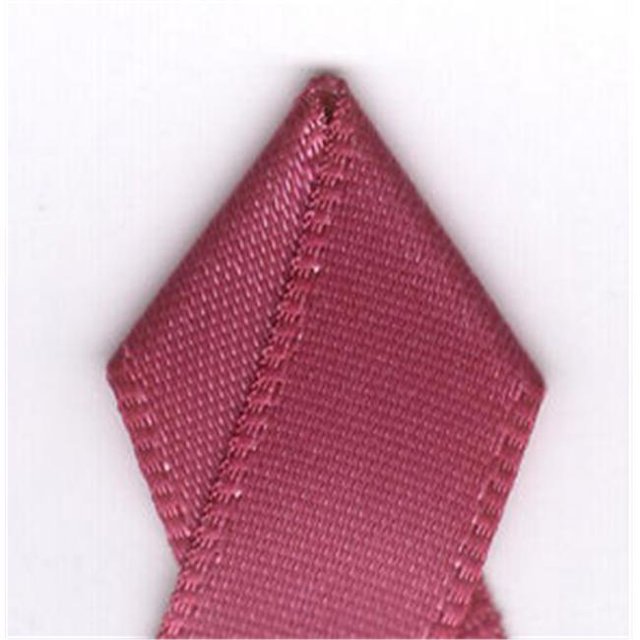 Papilion R074300230169100Y .88 in. Single-Face Satin Ribbon 100 Yards - Rosewood